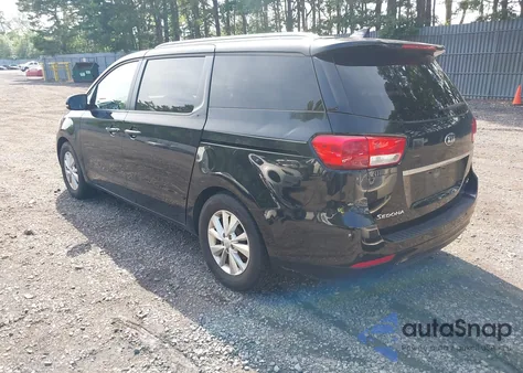 2016 Kia Sedona Lx из США, поврежденный, VIN KNDMB5C16G6100835